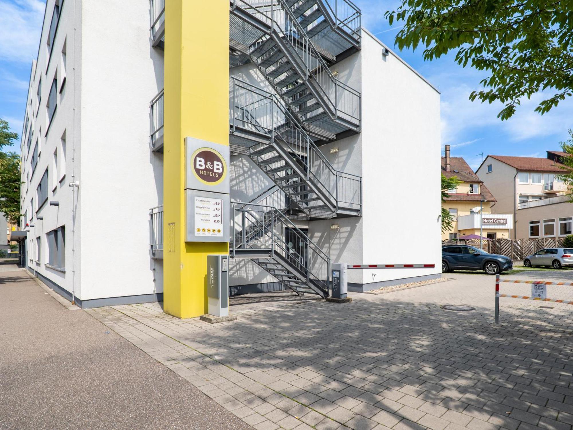 B&B Hotel Heilbronn Exteriör bild